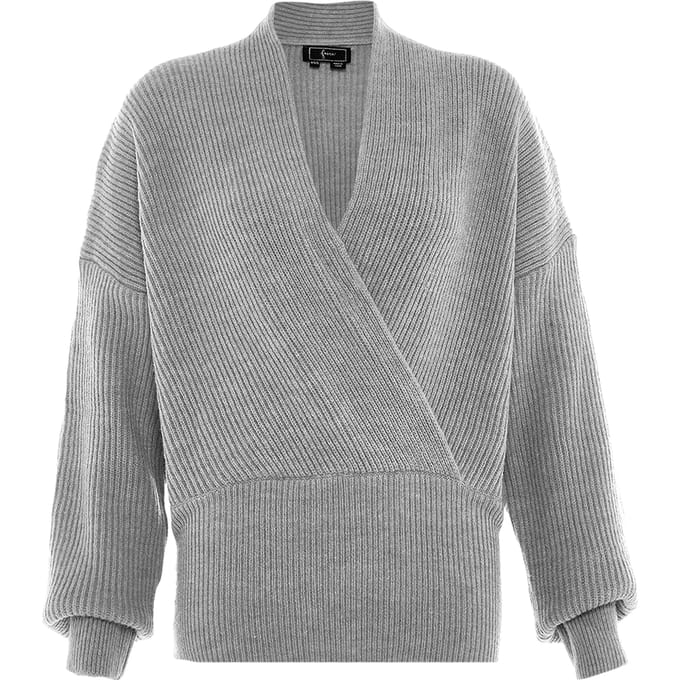Faina Jumper Dames licht grijs melange