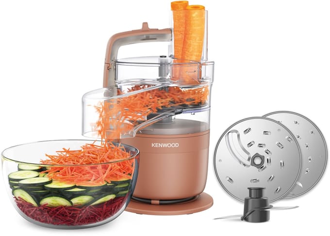 Kenwood MultiPro Go FDP23.140RD - Foodprocessor - Red Clay - Express Serve - Go collectie