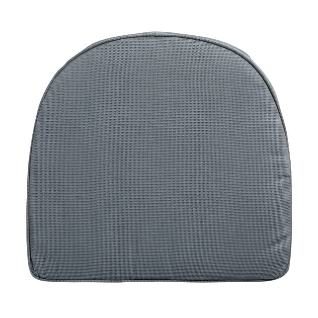 Madison - Zitkussen Wicker York Rib grey - Ca. 48x48 cm - Set van 4