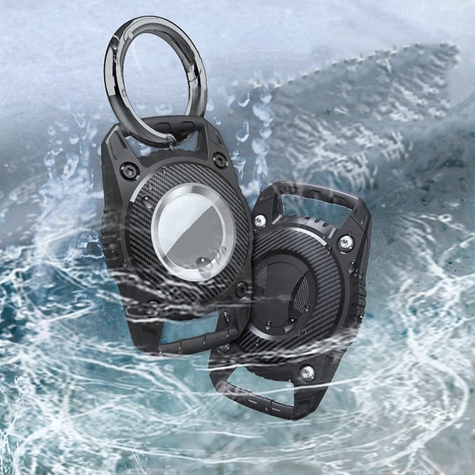 Peachy Pro Armor Waterproof hoesje geschikt voor Apple AirTag