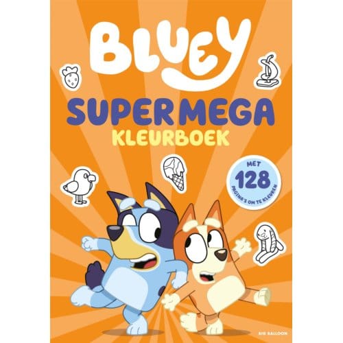 Super Mega Kleurboek - Bluey