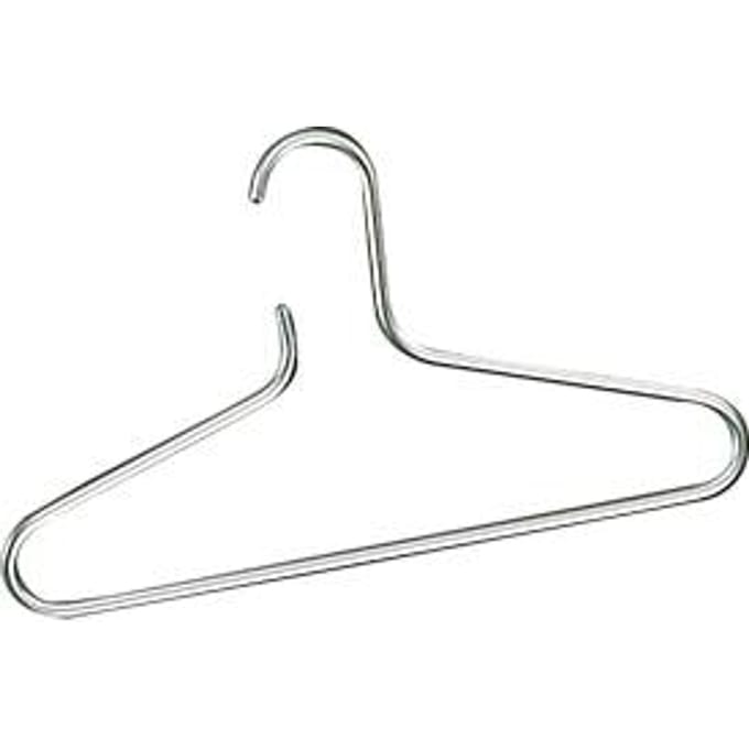 Kleerhanger Artline - aluminium - L 430 mm - zwart