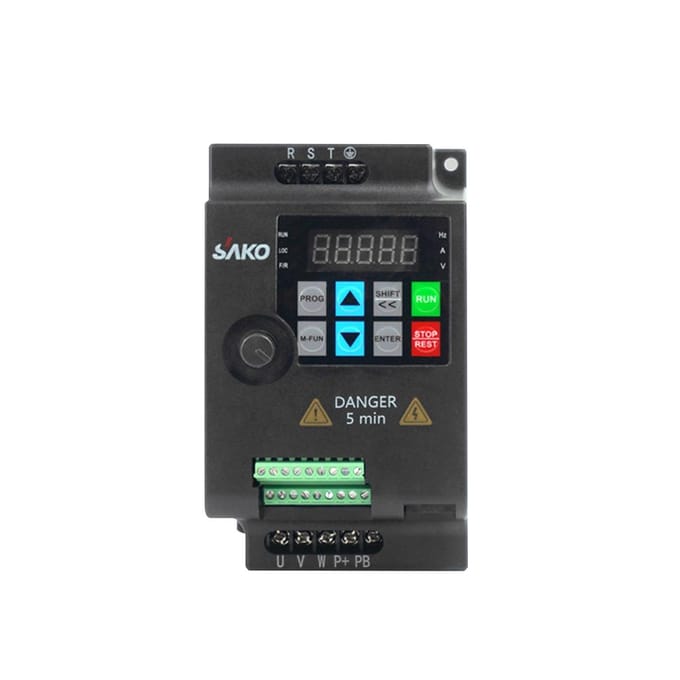 3-fase 380V Vector Inverter VFD variabele frequentieomvormer voor traploze motorsnelheidsregeling 2.2KW veelkleurig