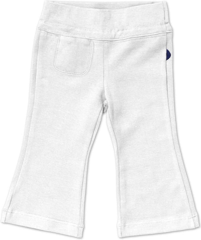Silky Label broekje ice white - wijde pijp - maat 62/68 - wit