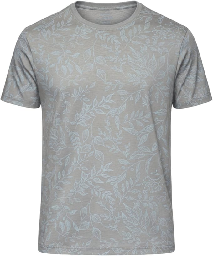 OMBRE T-shirt - Regular Fit - Korte Mouw - Geen Sluiting Grijs S
