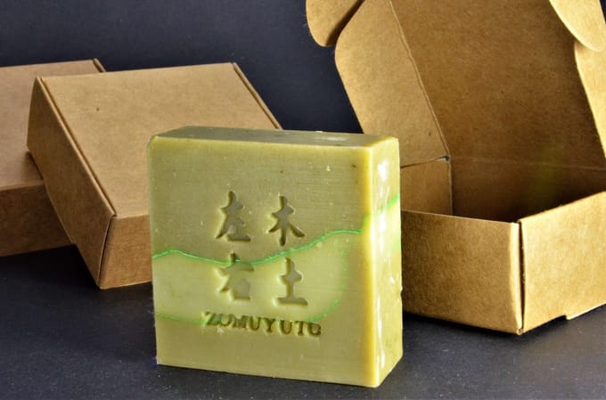 Algenzeep 3x80gr - Blok Natuurlijke Zeep van Chlorella, Zeewier en Kelp