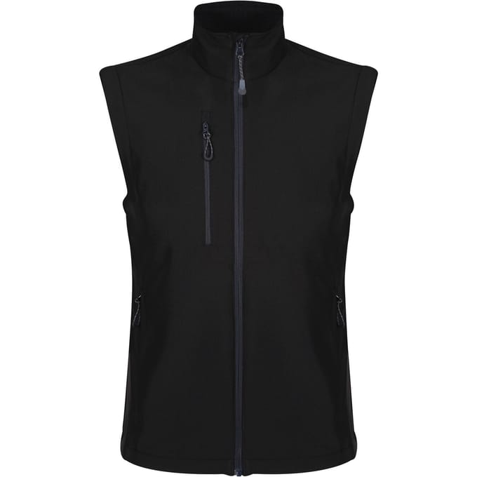 Regatta Heren Eerlijk gemaakte gerecyclede Softshell Bodywarmer (Zwart)