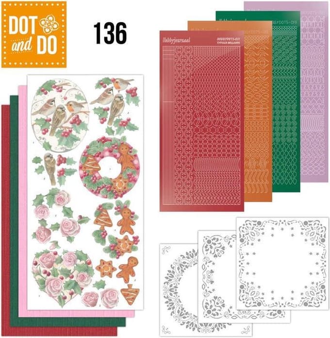 Dot and Do 136 - Kerst Bloemen