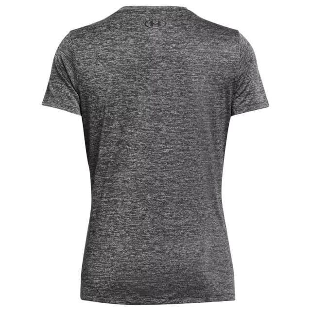 Under Armour Tech Twist V-Neck Sportshirt dames Grijs L/40