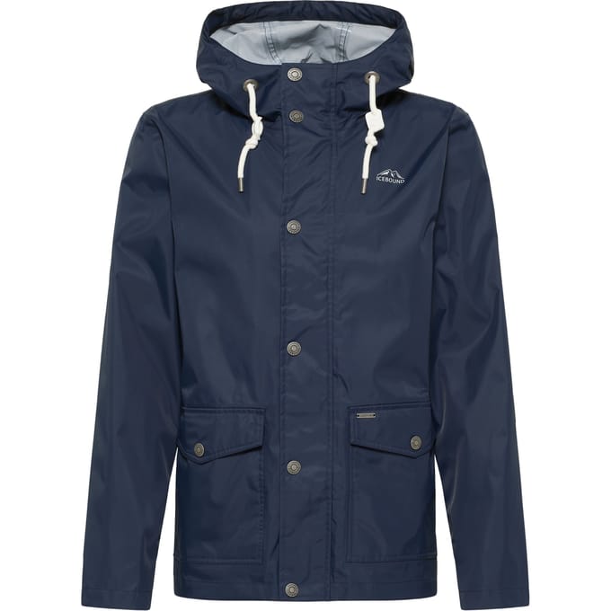 ICEBOUND Regenjas Heren marine