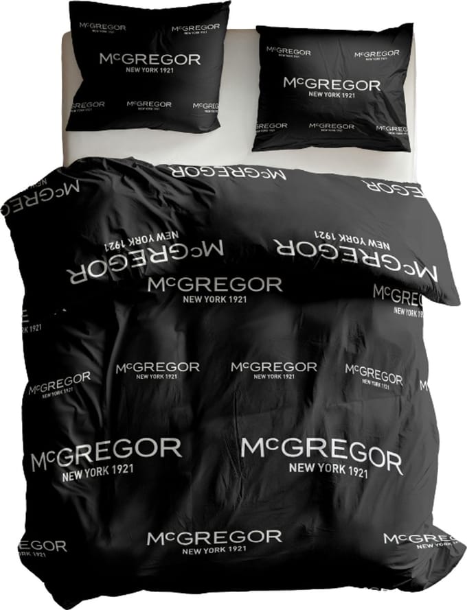 Dekbedovertrek McGregor - Antraciet kingsize 240x220