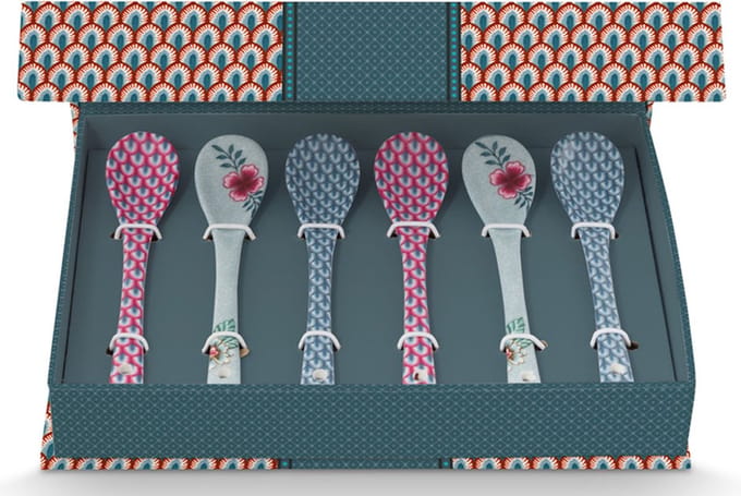 Giftset Teaspoons Oriental Flower Festival