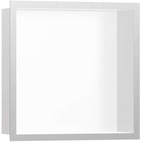 Hansgrohe XtraStoris Individual wall niche installation box with design frame 30 x 10 x 30 cm 56099800