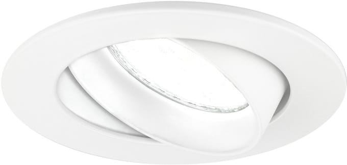 Ledvion - LED Inbouwspot Rio - Wit - Dimbaar - 3W - 6500K - Ø85 mm