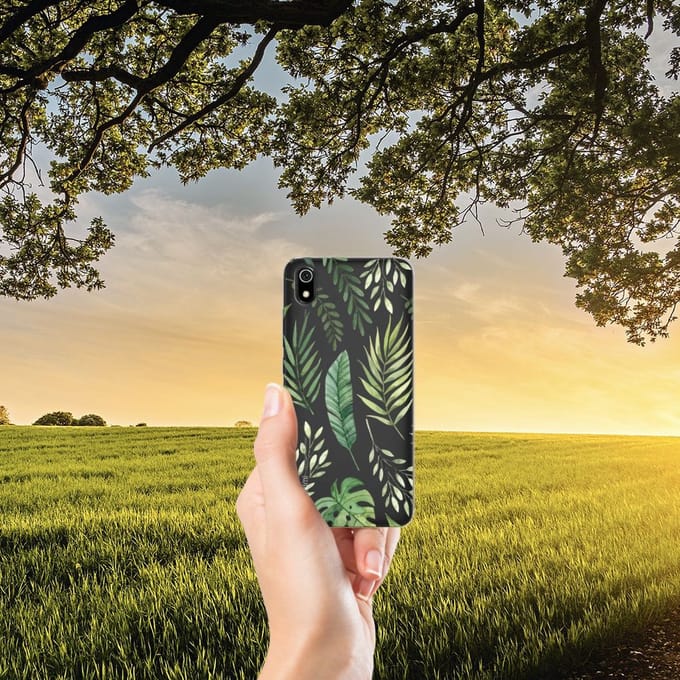 Xiaomi Redmi 7A TPU Case Leaves