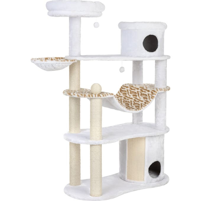White Tiger XXL Krabpaal Wit H184 x L115 x B55 cm