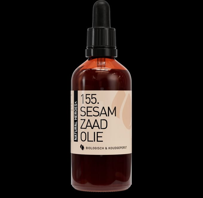 Natural Heroes Sesamzaadolie (Biologisch & Koudgeperst) - 100 ml