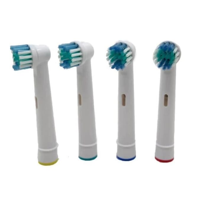 Tête de brosse à dents - ECELEN - Vbatty - 4 pièces - Poils souples - Mixte