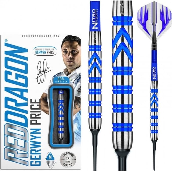 Red Dragon Gerwyn Price 90% - Soft Tip Darts