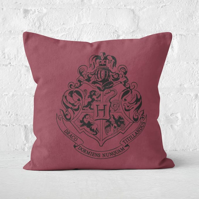 Hogwarts Crest 40x40cm Square Cushion Square Cushion - 50x50cm