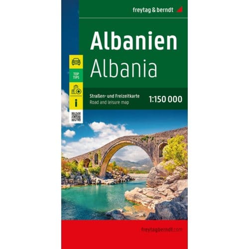 Albania Road And Leisure Map - Freytag & Berndt Auto + Freizeitkarten