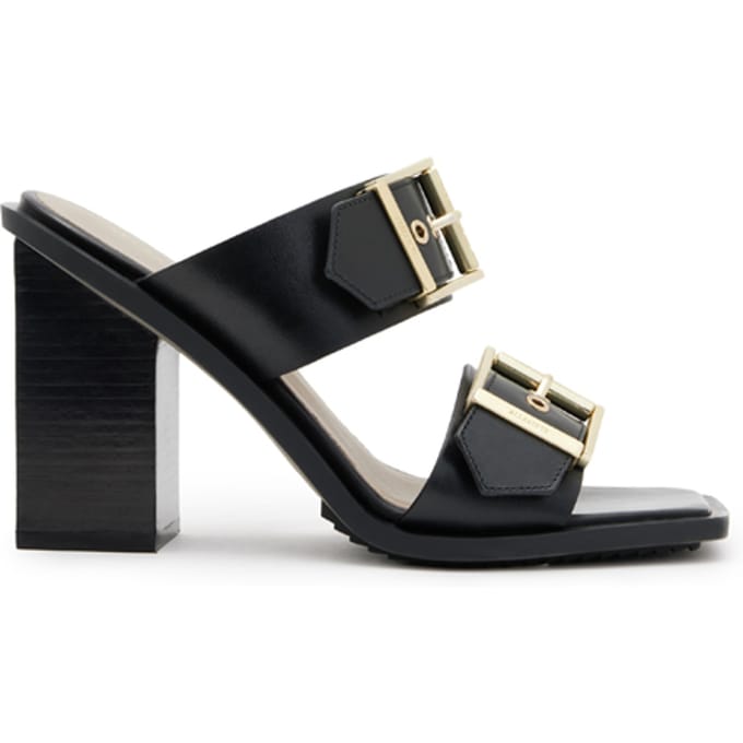 AllSaints Camille Mule Black Größe: 36 | Pantoletten Outlet | Damen | Schwarz