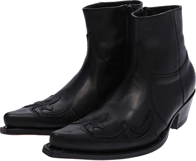 Sendra JAVI LUCA 7783 western enkellaars zwart - 41 EU
