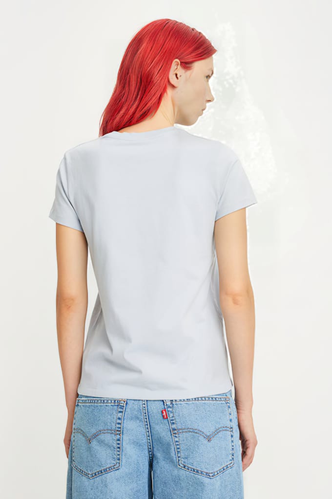 Levi's Perfect T-shirt Grey Taglia: XS | Maglie Sportivi Outlet | Donna | Grigio