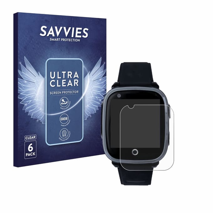 Savvies - Screenprotector voor SoyMomo Space 1.0 - Folie Beschermfolie transparant 6 Stuks