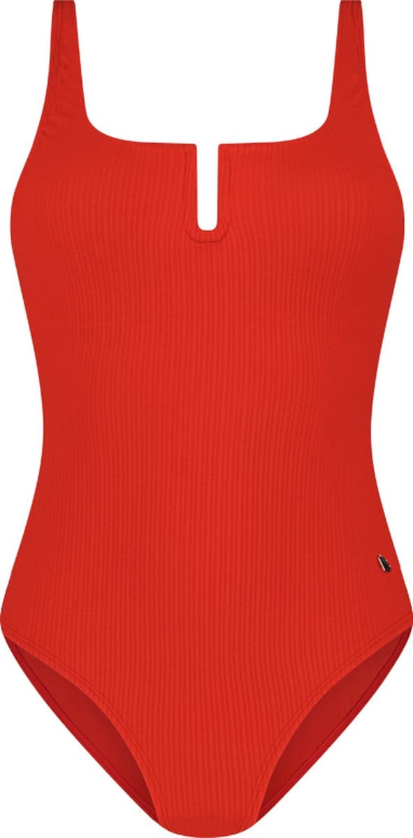 Beachlife Fiery Red square badpak