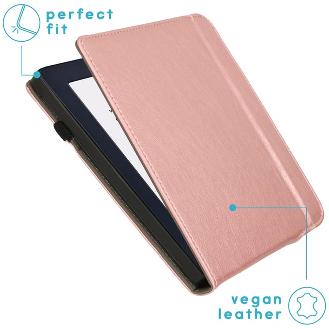 imoshion Stand Flipcase voor de Kobo Libra 2 / Tolino Vision 6 - Rosé Goud