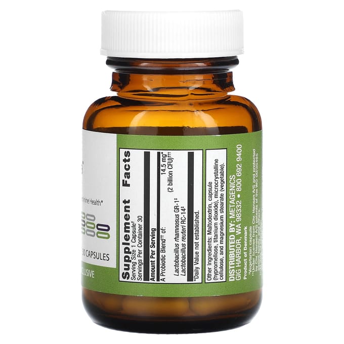 Metagenics, UltraFlora pour femmes, 30 gélules