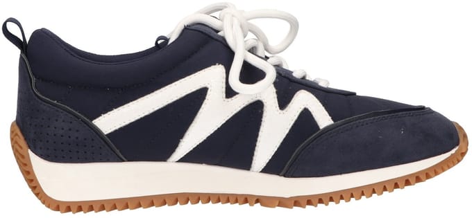 La Strada Sneaker Donkerblauw Textiel - Damesschoenen - Maat - 36