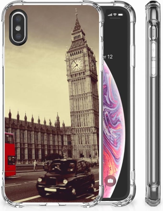 Apple iPhone X | Xs Telefoonhoesje met valbescherming Londen