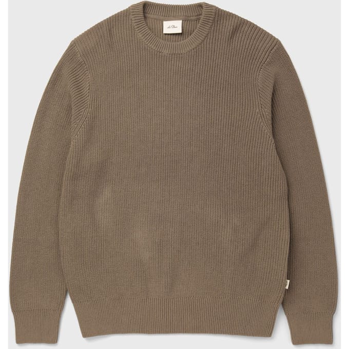 Rib Crewneck Knit