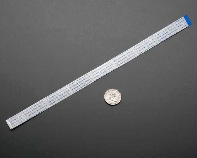 Camera Kabel - Vervangende Flexkabel - Projecten Uitbreiden - Langere Lengte - 300mm - Wit