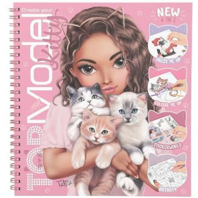 Top Model TOPModel Create your Kitty kleurboek Kleurboeken