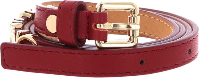VALENTINO Riem Emma Winter Belt W100 Rosso / Oro Rood