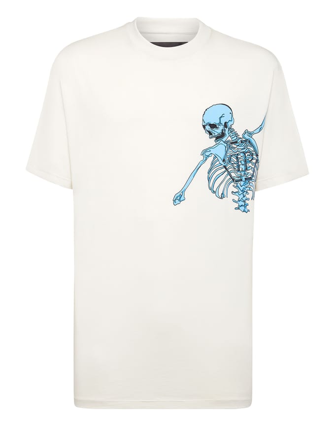 T-Shirt Ronde Hals Skeleton