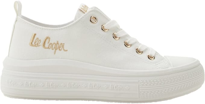 Lee Cooper Schoenen Dames Cooper LCW 26 Wit - Maat 41