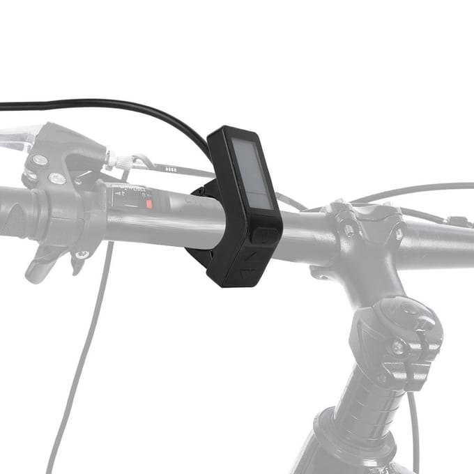 Vélo Batterie Lithium Conversion Instrument LCD4 Connecteur Étanche gray