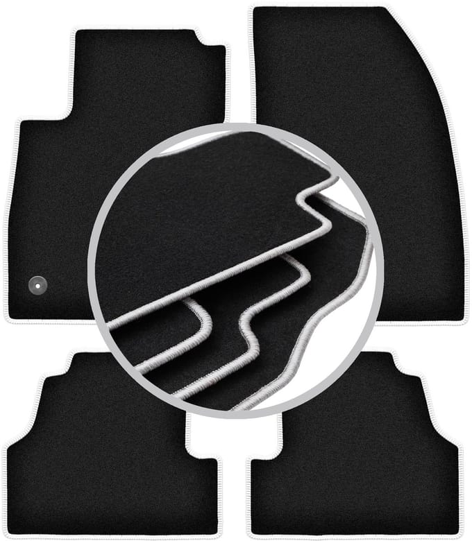 CARLUX-SILVER automatten voor: Opel Mokka crossover (2012-2016)