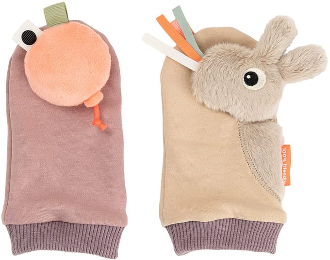 Done By Deer Celebration Sokken Met Rammelaar - Sand