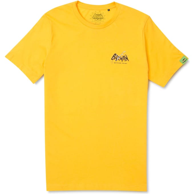 Batman Surf's Up Logo Gotham Point t-shirt - Geel - M