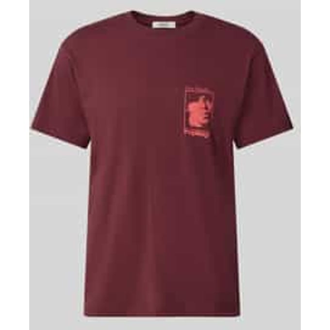 T-shirt met motiefprint en ronde hals