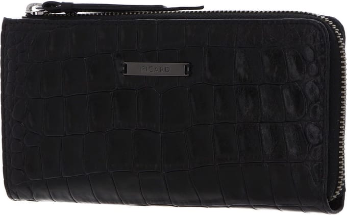 PICARD Leren Portemonnee Got Ya 1 Wallet Black Zwart