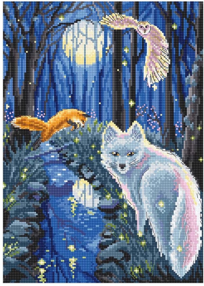 Leti Stitch A Midsummer Night borduren (pakket) L8060