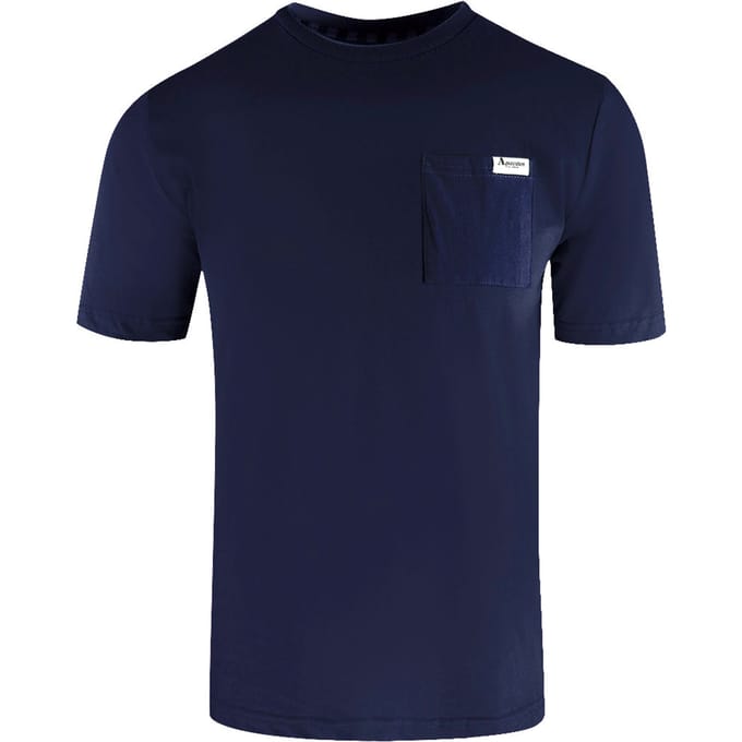 Aquascutum Active Klein Zakje Marineblauw T-shirt