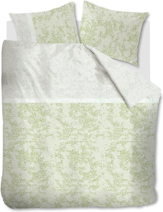 Beddinghouse Impress dekbedovertrek - Tweepersoons - 200x200/220 - Groen