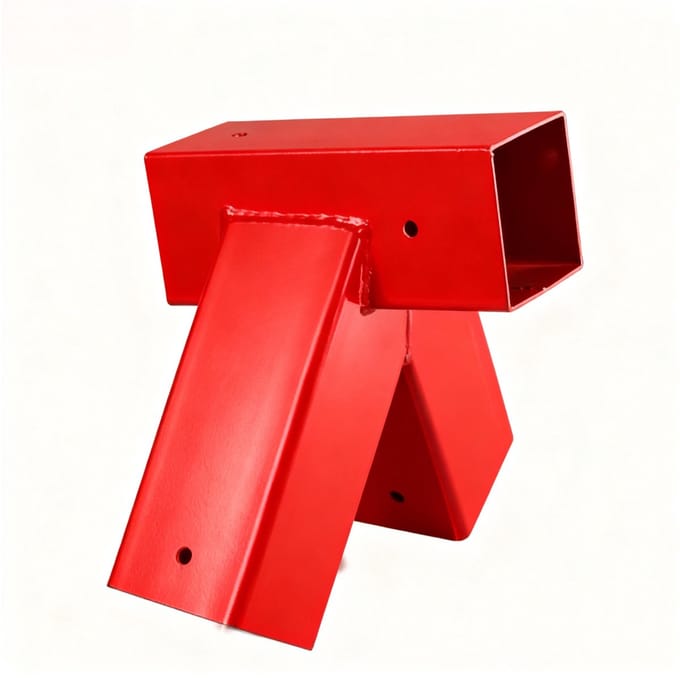 Schommelverbinder - 100° - rood